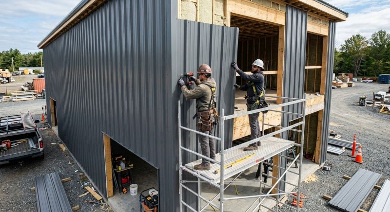 Aluminium Siding Installation in Wells, ME