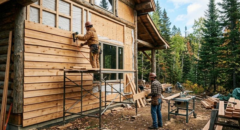 Barn Siding Installation in Kennebunkport, ME
