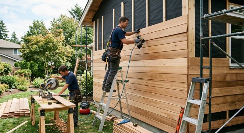 Barn Siding Installation in Lebanon, ME