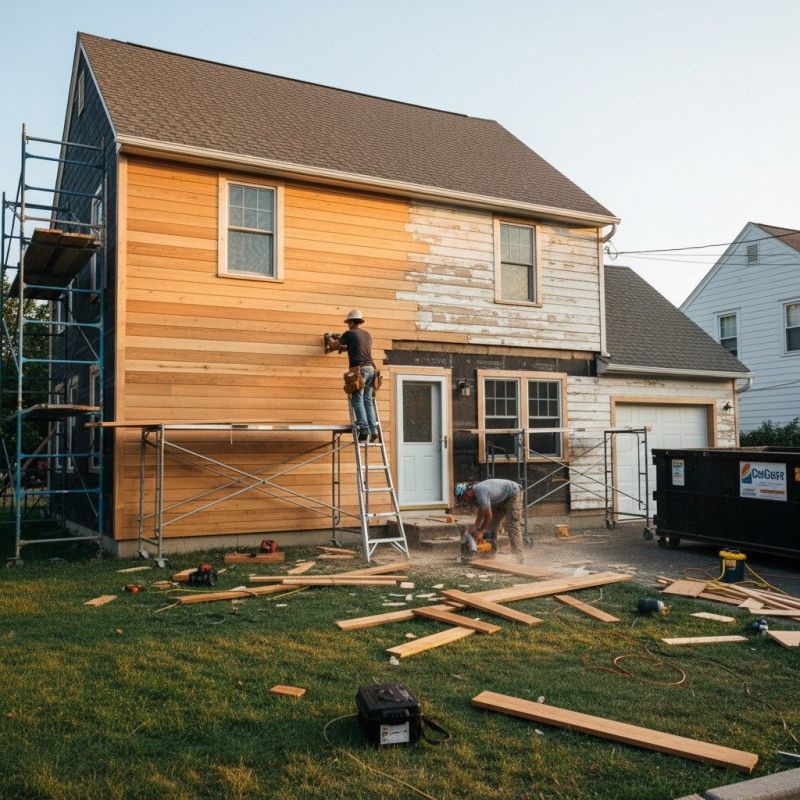 Barn Siding Replacement in Epping, NH
