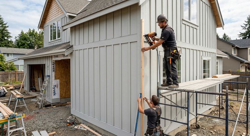 Batten Siding Installation in Barrington, NH