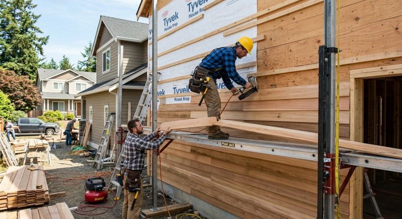 Batten Siding Installation in Barrington, NH