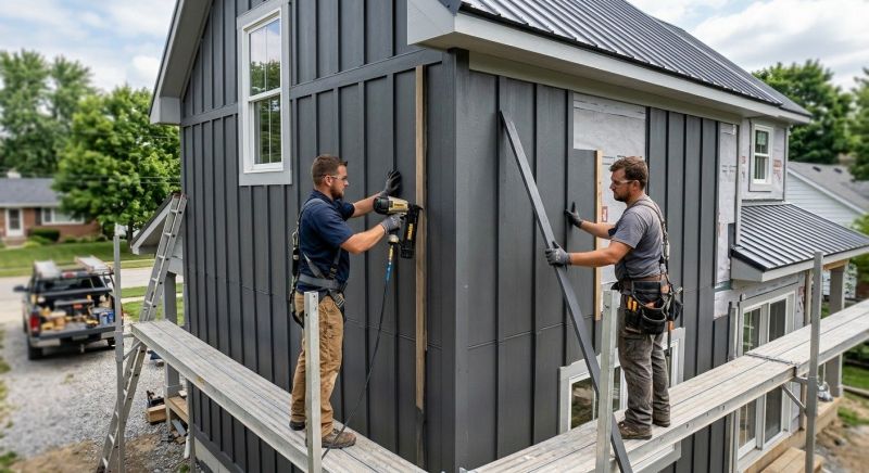 Batten Siding Installation in York, ME