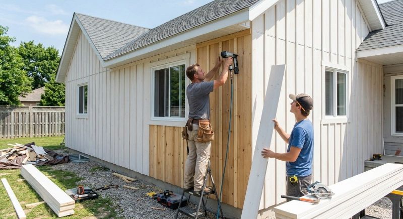 Batten Siding Installation in York, ME