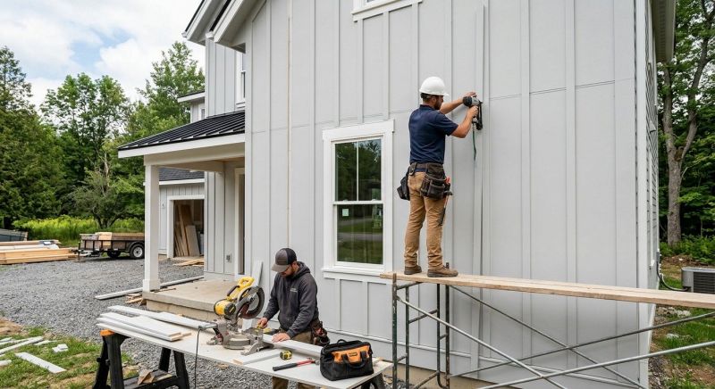 Batten Siding Installation in York, ME