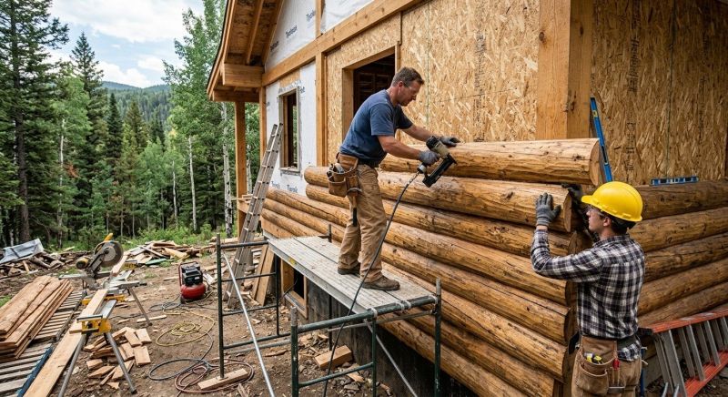 Cabin Siding Installation in York, ME