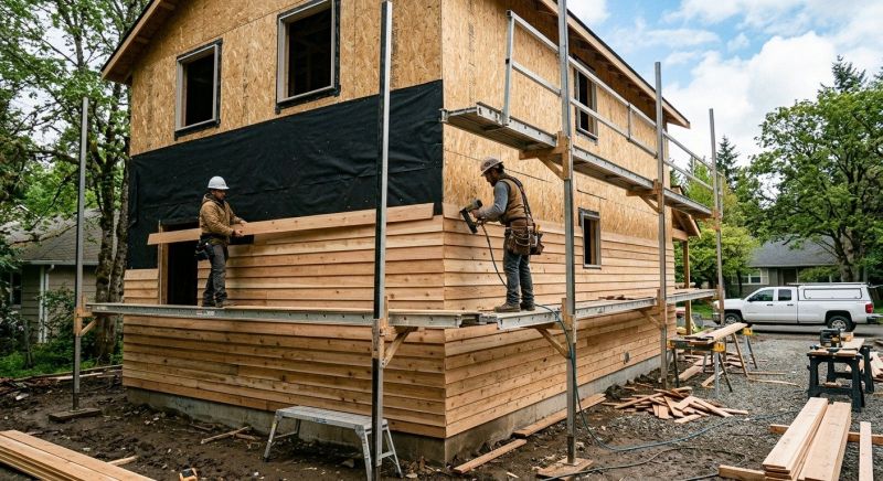 Cedar Siding Installation in Biddeford, ME