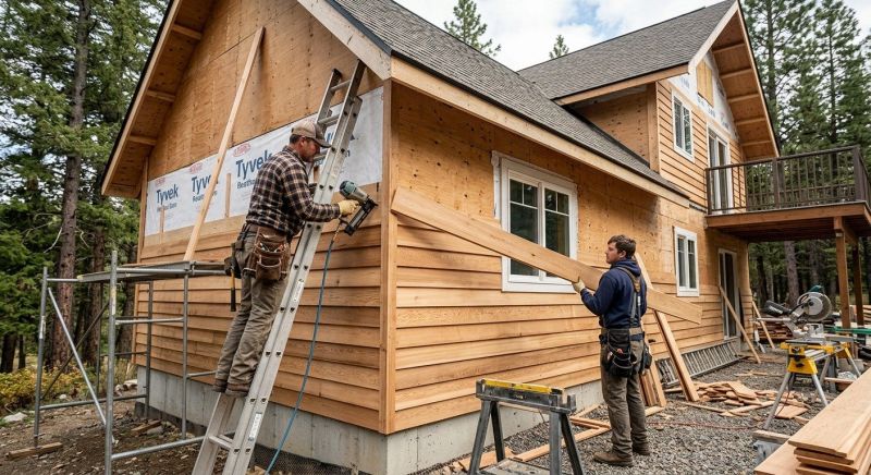 Cedar Siding Installation in Ogunquit, ME