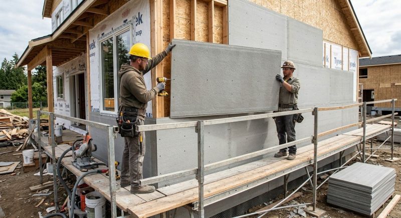 Cement Board Replacement in York, ME
