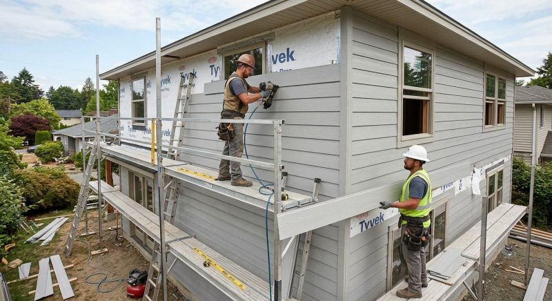 Cement Siding Installation in Sanford, ME
