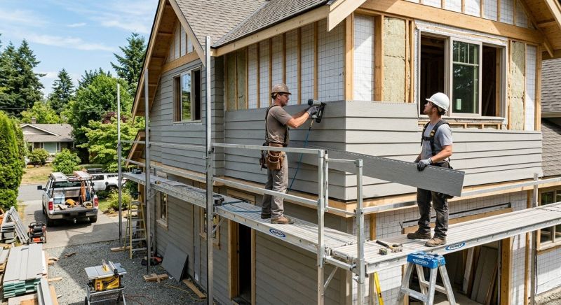 Cement Siding Replacement in Barrington, NH