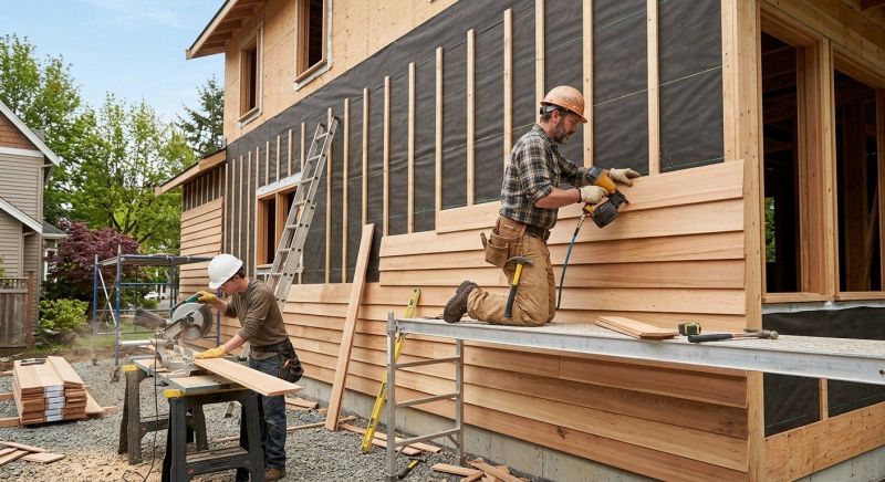 Clapboard Siding Installation in York, ME