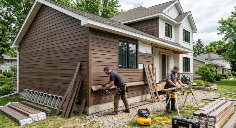 Composite Siding Installation in Cape Neddick, ME
