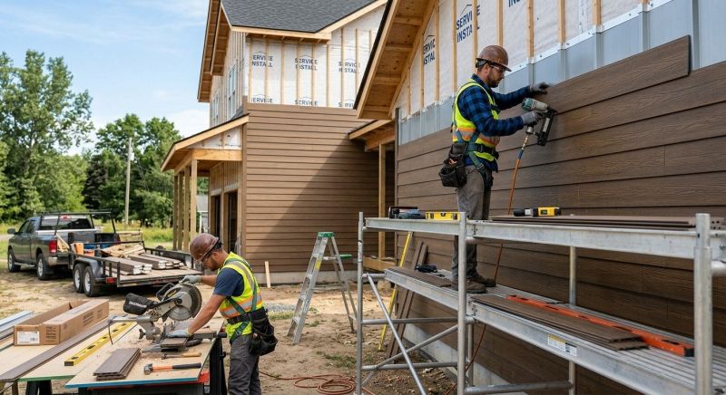 Composite Siding Installation in Dover, NH