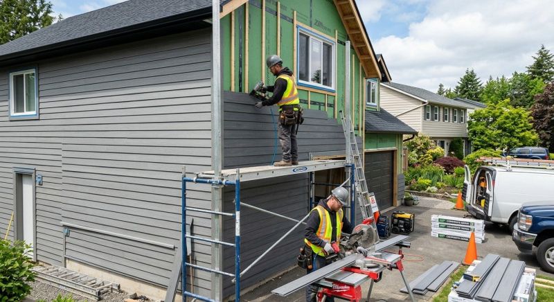 Composite Siding Installation in Seabrook, NH