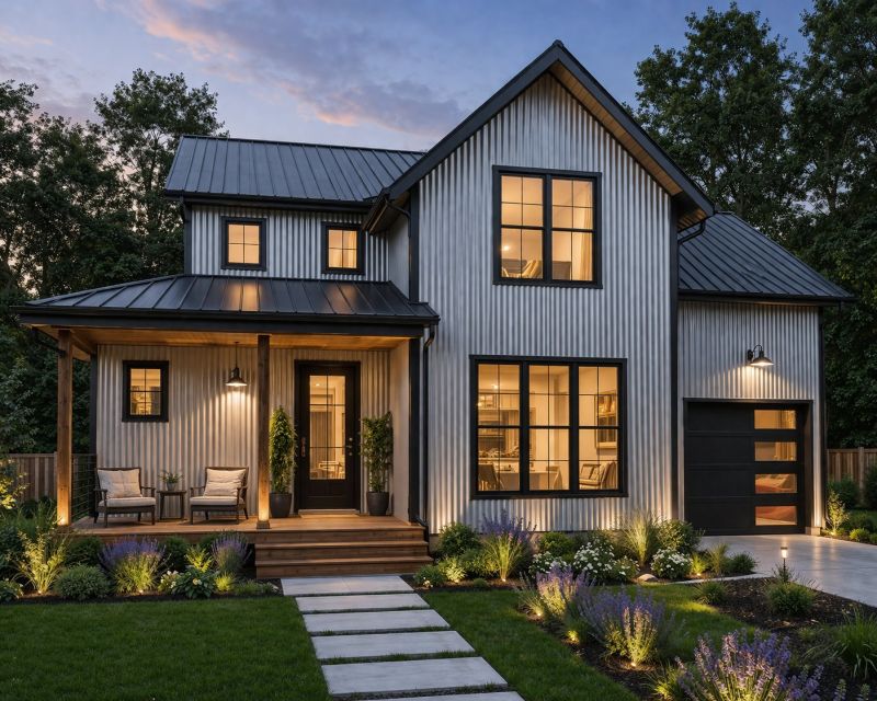 Corrugated Siding Installation in York, ME