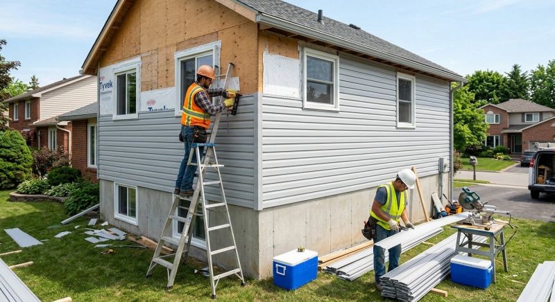 Damaged Siding Replacement in York, ME