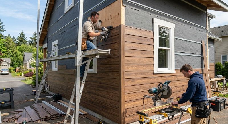 Engineered Siding Installation in Biddeford, ME