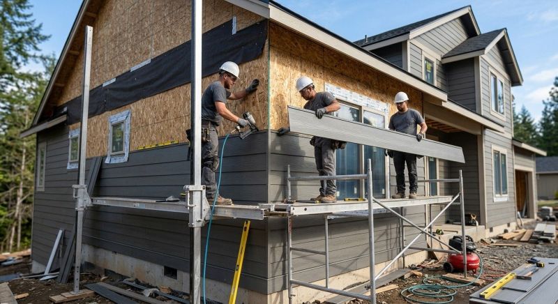 Engineered Siding Installation in Durham, NH