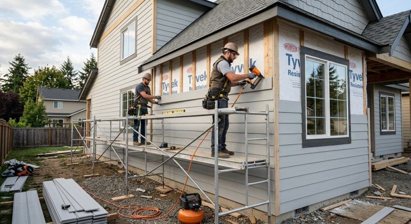 Fiber Siding Installation in York, ME