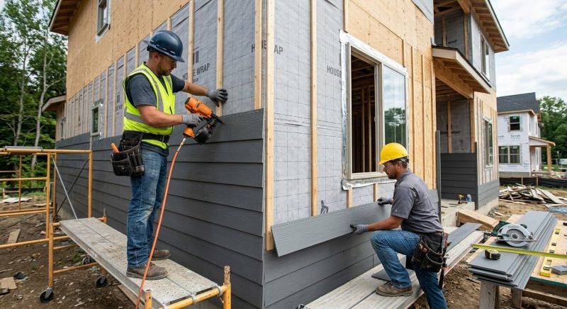 Fiber Siding Installation in Rochester, NH