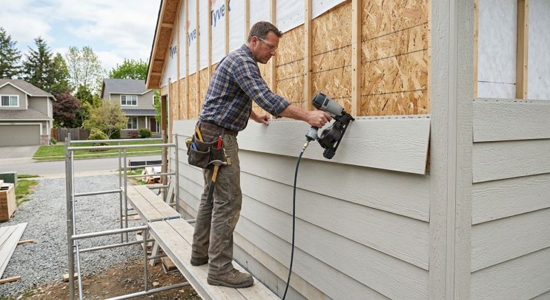 Fiberboard Siding Installation in York, ME