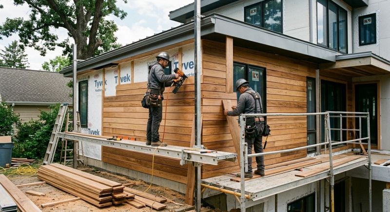 Hardwood Siding Installation in North Berwick, ME
