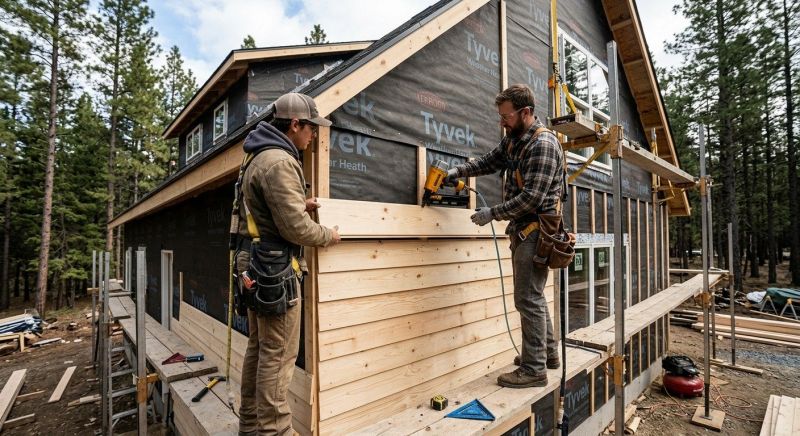 Hardwood Siding Installation in North Hampton, NH