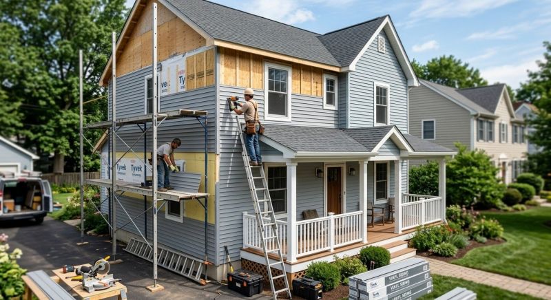 House Siding Installation in Kennebunkport, ME