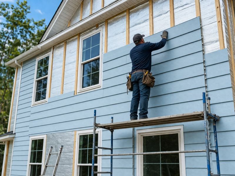Insulated Siding Installation in Kennebunk, ME