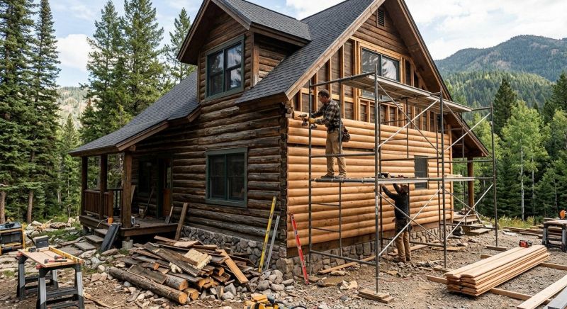 Log Siding Replacement in York, ME