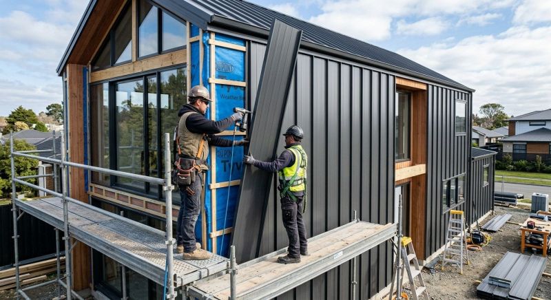 Metal Cladding Installation in York, ME