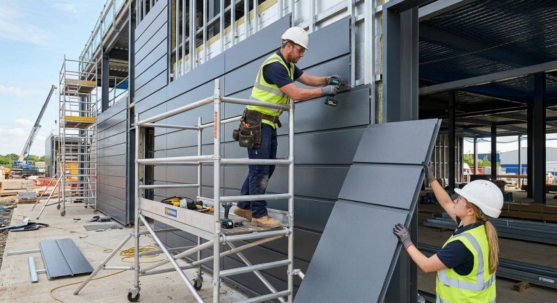Metal Paneling Installation in York, ME