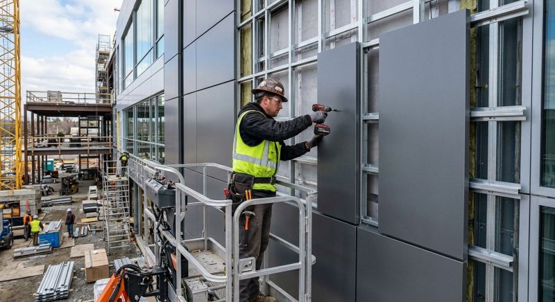 Metal Paneling Installation in York, ME