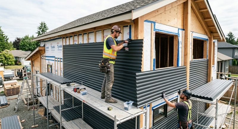 Metal Siding Installation in Exeter, NH