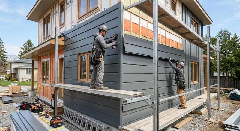 Metal Siding Installation in York, ME