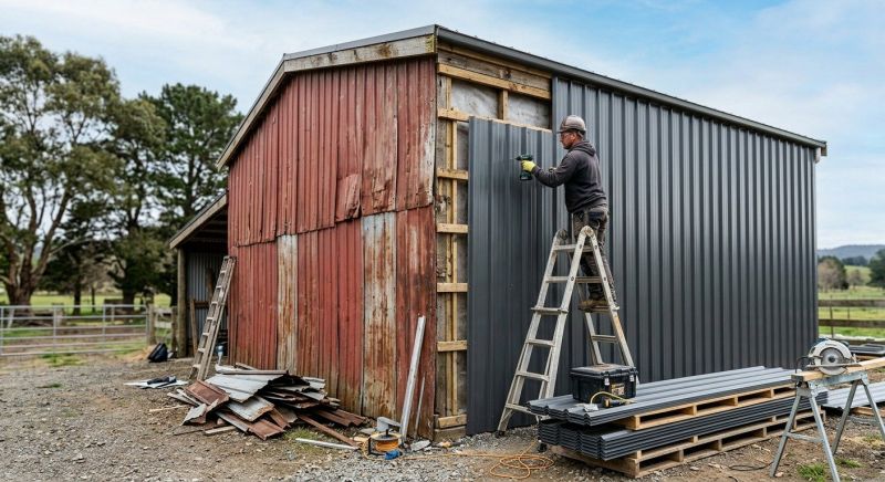 Metal Siding Installation in Nottingham, NH