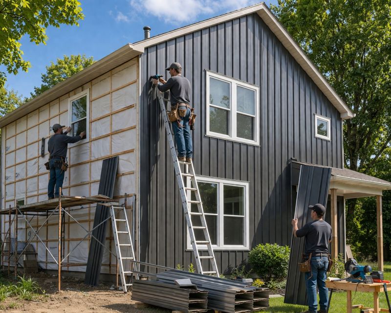 Metal Siding Installation in Ogunquit, ME