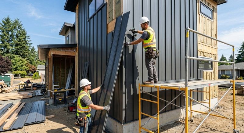 Metal Siding Installation in Seabrook, NH