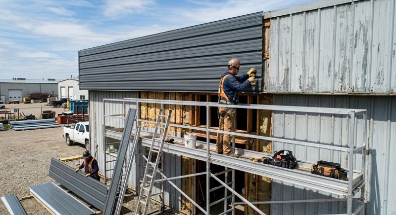 Metal Siding Replacement in York, ME