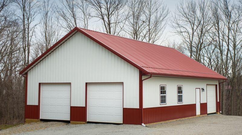 Pole Barn Siding Installation in York, ME