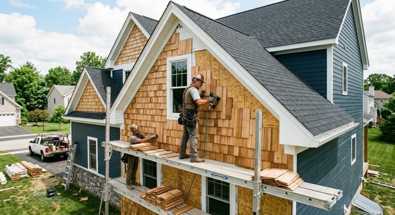 Shake Siding Installation in Epping, NH