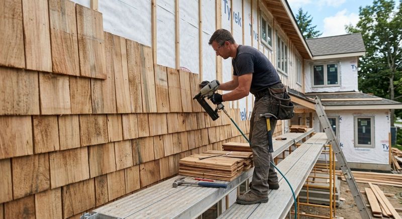 Shake Siding Installation in Strafford, NH
