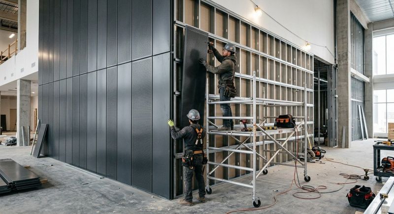 Steel Cladding Installation in York, ME
