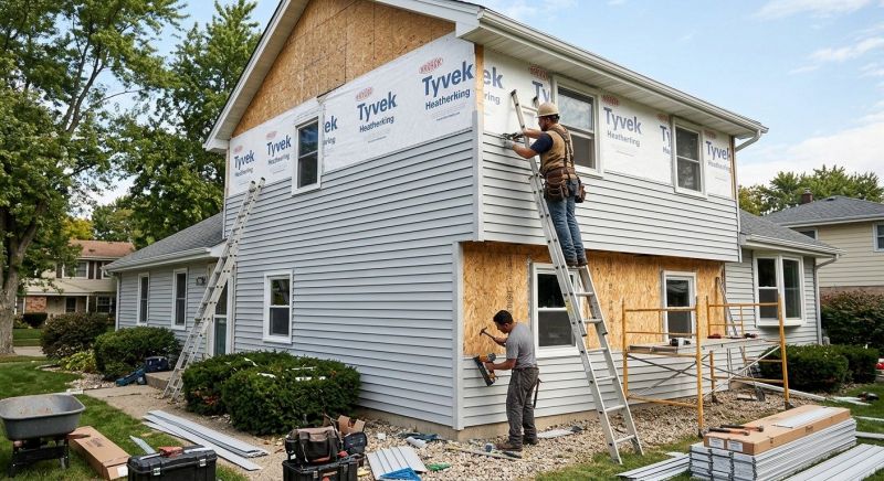 Synthetic Siding Installation in York, ME