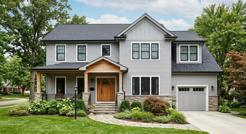 Vertical Siding Replacement in York, ME