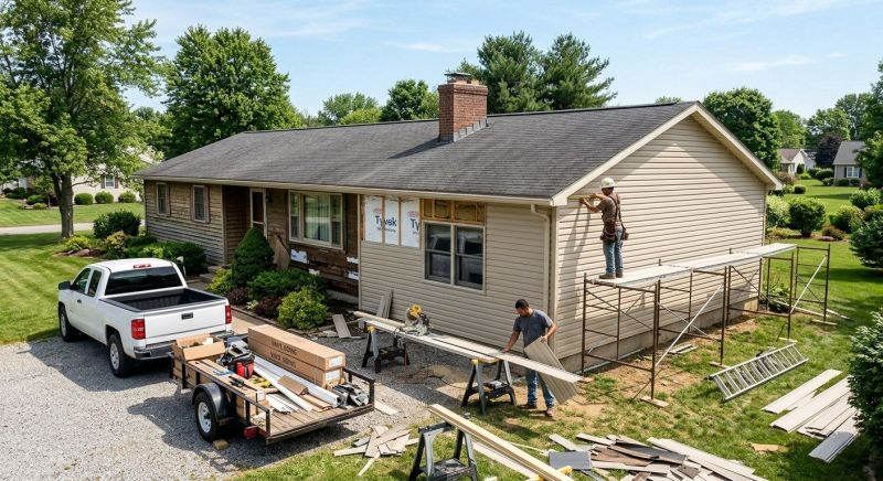 Vinyl Cladding Installation in York, ME