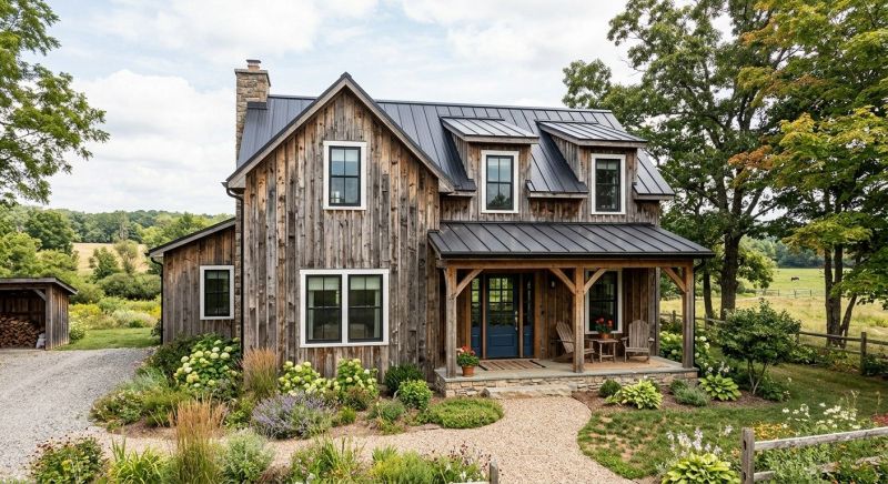 Wood Barn Siding Installation in York, ME