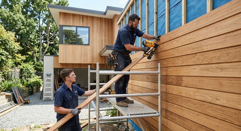 Wood Cladding Installation in Stratham, NH