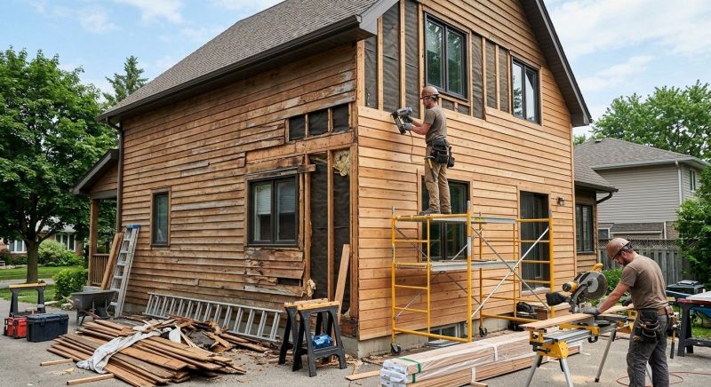 Wood Cladding Replacement in York, ME